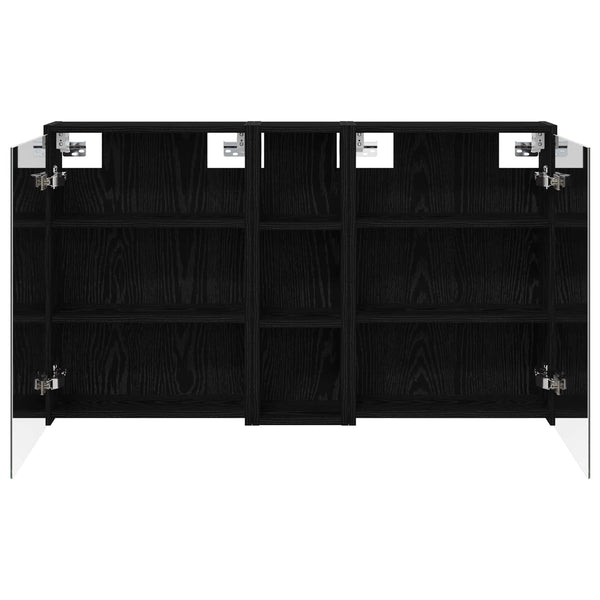 Kylpyhuoneen kaappisetti 3 kpl 106 x 16 x 62,5 cm Tekninen puu