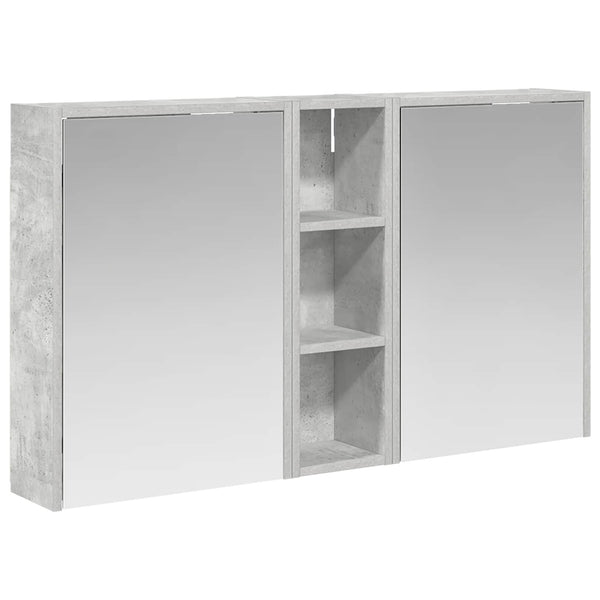 Kylpyhuoneen kaappisetti 3 kpl 106 x 16 x 62,5 cm Tekninen puu
