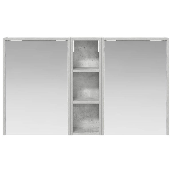 Kylpyhuoneen kaappisetti 3 kpl 106 x 16 x 62,5 cm Tekninen puu