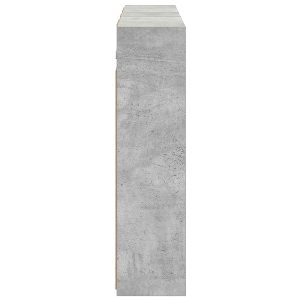 Kylpyhuoneen kaappisetti 3 kpl 106 x 16 x 62,5 cm Tekninen puu