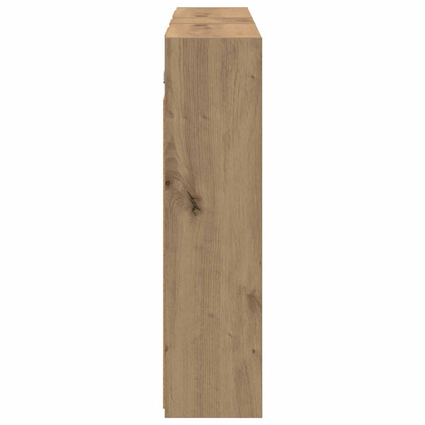 Kylpyhuoneen kaappisetti 3 kpl 106 x 16 x 62,5 cm Tekninen puu