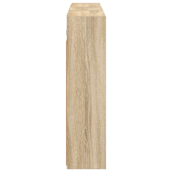 Kylpyhuoneen kaappisetti 3 kpl 116 x 16 x 62,5 cm Tekninen puu
