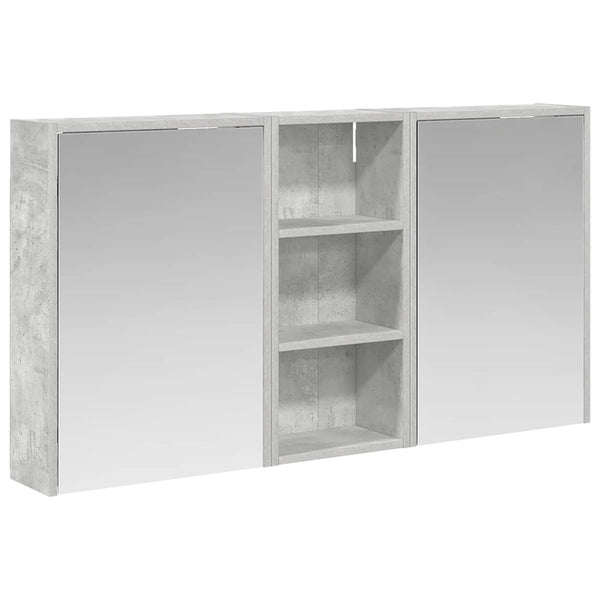 Kylpyhuoneen kaappisetti 3 kpl 116 x 16 x 62,5 cm Tekninen puu