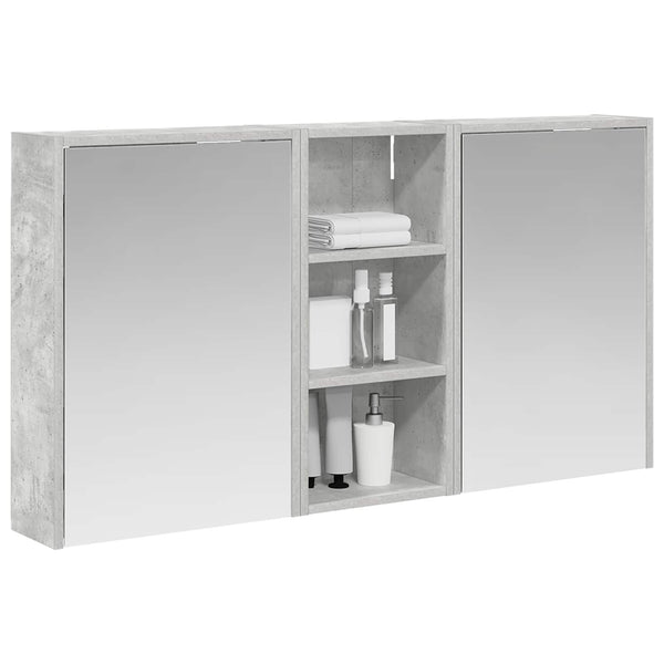 Kylpyhuoneen kaappisetti 3 kpl 116 x 16 x 62,5 cm Tekninen puu