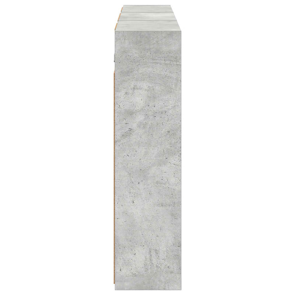 Kylpyhuoneen kaappisetti 3 kpl 126 x 16 x 62.5 cm Tekninen puu