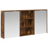 Kylpyhuoneen kaappisetti 3 kpl 126 x 16 x 62.5 cm Tekninen puu