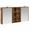 Kylpyhuoneen kaappisetti 3 kpl 126 x 16 x 62.5 cm Tekninen puu