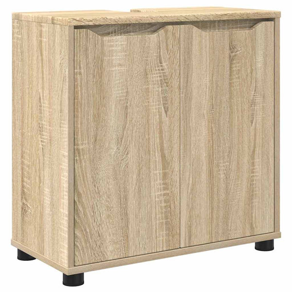 Kylpyhuonekalustesetti 3 kpl Sonoman tammi 72,5 x 36,5 x 100 cm