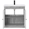 Kylpyhuonekalustesetti Harmaa Sonoma 78,5 x 37,5 x 81 cm