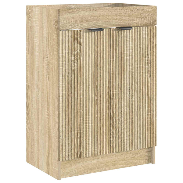Kylpyhuonekalustesetti Sonoma-tammi 56 x 37,5 x 81 cm