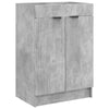 Kylpyhuonekalustesetti Betoninharmaa 56 x 37,5 x 81 cm
