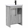 Kylpyhuonekalustesetti Harmaa Sonoma 78,5 x 37,5 x 81 cm