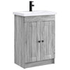Kylpyhuonekalustesetti Harmaa Sonoma 78,5 x 37,5 x 81 cm