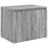Kylpyhuonekalustesetti Harmaa Sonoma Tekninen puu