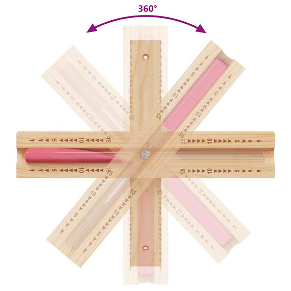 Saunapkipakkaus 5 pcs Musta 8.5 x 8 x 4.5 cm Alumiini