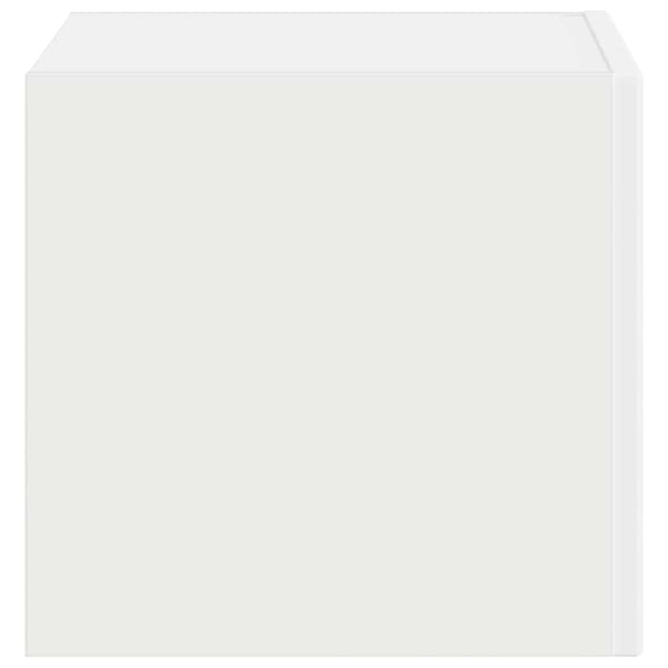 60 x 31 x 29.5 cm Valkoinen TV-seinäkaappi Tekninen puu