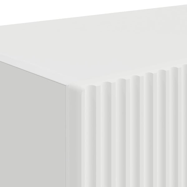 TV-seinäkaappi 2 kpl 60 x 31 x 29.5 cm Valkoinen Tekninen puu