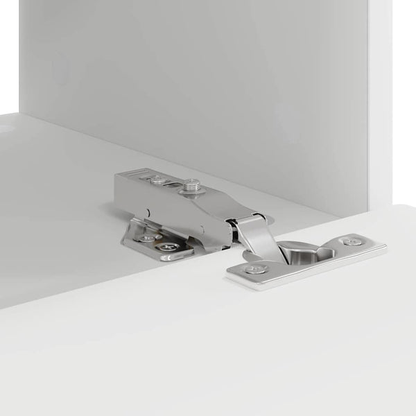 TV-seinäkaappi 2 kpl 60 x 31 x 29.5 cm Valkoinen Tekninen puu