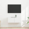 TV-seinäkaappi 2 kpl 60 x 31 x 29.5 cm Valkoinen Tekninen puu