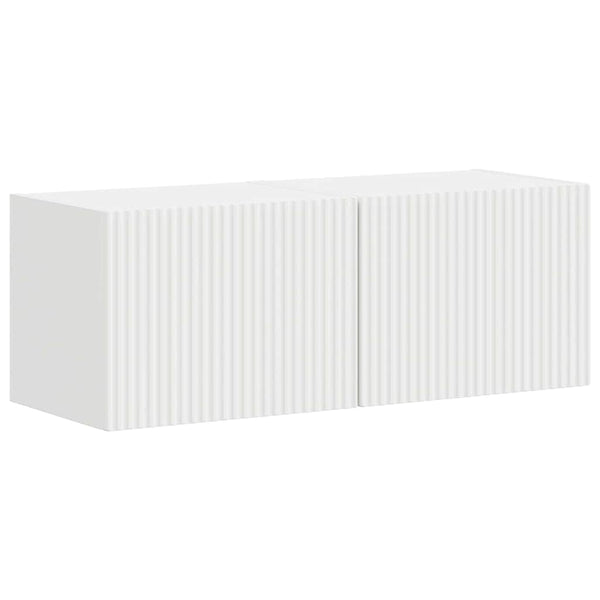 TV-seinäkaappi 2 kpl 60 x 31 x 29.5 cm Valkoinen Tekninen puu