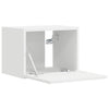TV-seinäkaappi 2 kpl 60 x 31 x 29.5 cm Valkoinen Tekninen puu