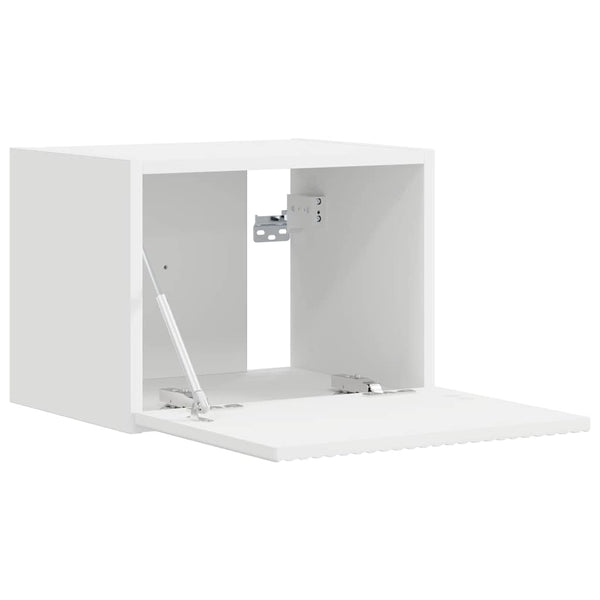 TV-seinäkaappi 2 kpl 60 x 31 x 29.5 cm Valkoinen Tekninen puu