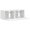 TV-seinäkaappi 2 kpl 60 x 31 x 29.5 cm Valkoinen Tekninen puu