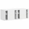 TV-seinäkaappi 2 kpl 60 x 31 x 29.5 cm Valkoinen Tekninen puu