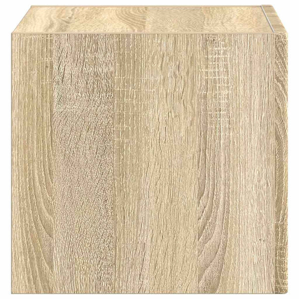 TV-seinäkaappi, Sonoma-malli, koko 60 x 31 x 29.5 cm, valmistettu teknisestä puusta