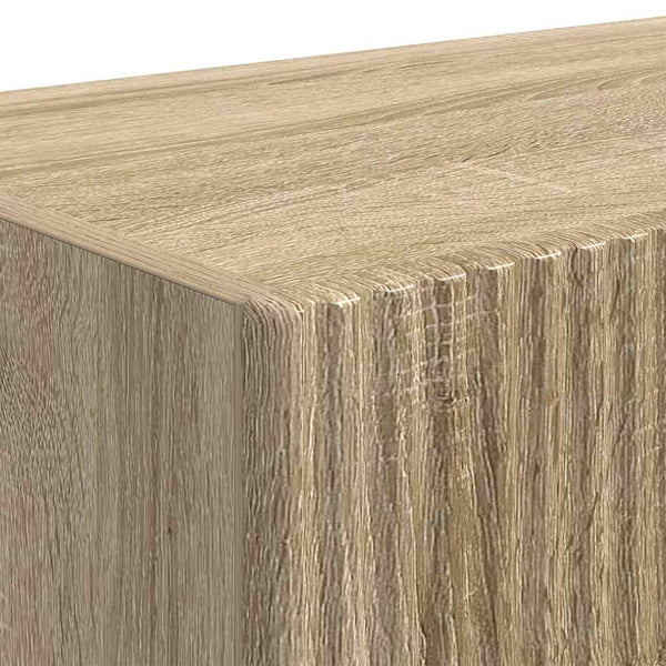 TV-seinäkaappi 2 osaa Sonoma 60 x 31 x 29.5 cm Tekninen puu