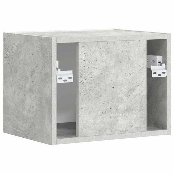 TV-seinäkaappi Tekninen puu Betoni 60 x 31 x 29.5 cm