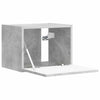 2 pcs TV-seinäkaappi Tekninen puu 60 x 31 x 29.5 cm Betoni