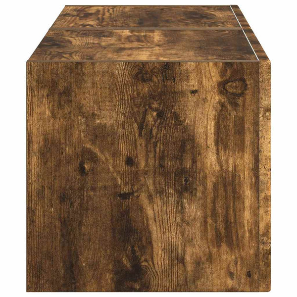 2-osainen TV-seinäkaappi Savupähkinä 60 x 31 x 29.5 cm Tekninen puu