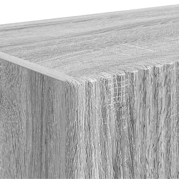 60 x 31 x 29.5 cm Harmaa TV-seinäkaappi Sonoma Tekninen puu