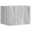 60 x 31 x 29.5 cm Harmaa TV-seinäkaappi Sonoma Tekninen puu
