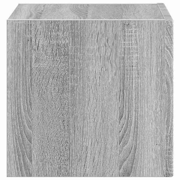 60 x 31 x 29.5 cm Harmaa TV-seinäkaappi Sonoma Tekninen puu