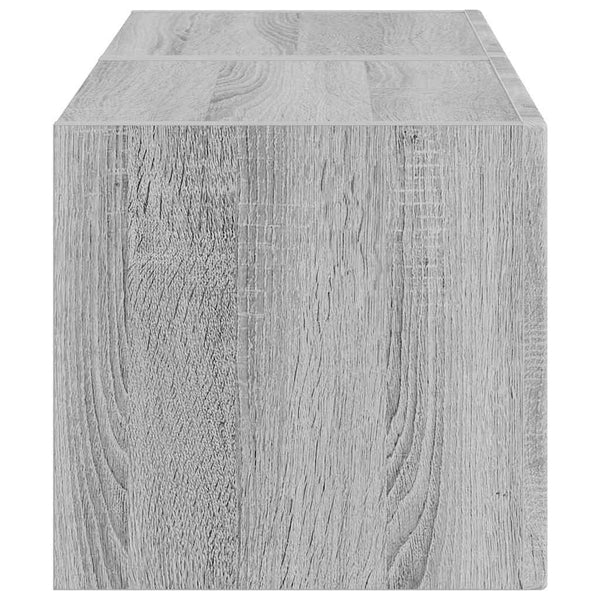 2 kappaleen TV-seinäkaappi Harmaa Sonoma 60 x 31 x 29.5 cm