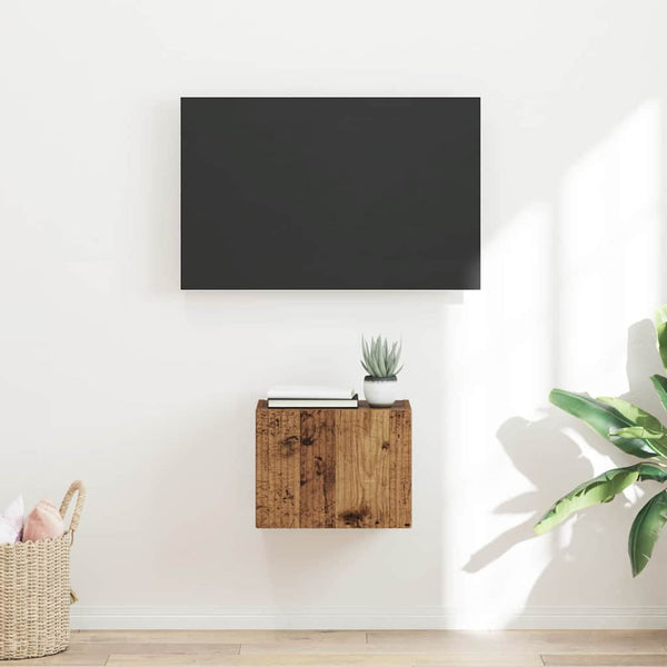 Tekninen puu TV-seinäkaappi Vanha Puu 60 x 31 x 29.5 cm