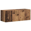 Tekninen puu TV-seinäkaappi 2 pcs 60 x 31 x 29.5 cm Vanha Puu