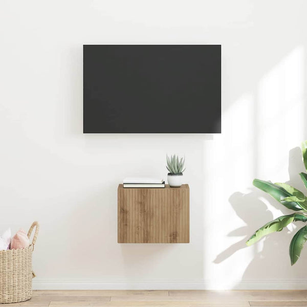 60 x 31 x 29.5 cm Taidekoivu TV-seinäkaappi Tekninen puu