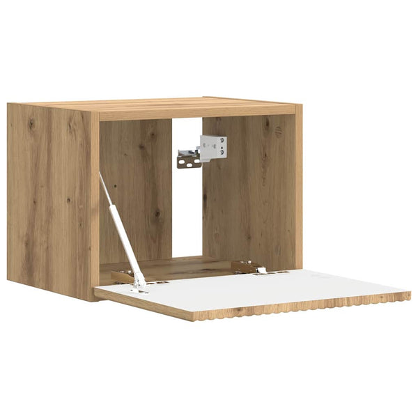 60 x 31 x 29.5 cm Taidekoivu TV-seinäkaappi Tekninen puu