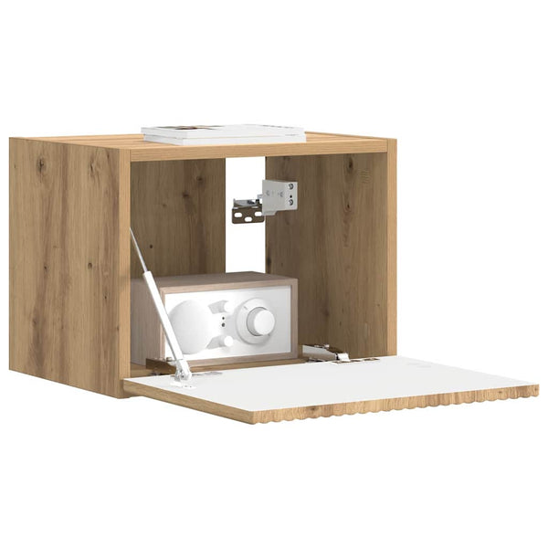 60 x 31 x 29.5 cm Taidekoivu TV-seinäkaappi Tekninen puu