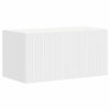 2 kpl TV-seinäkaappi Valkoinen 60 x 31 x 29.5 cm Tekninen puu