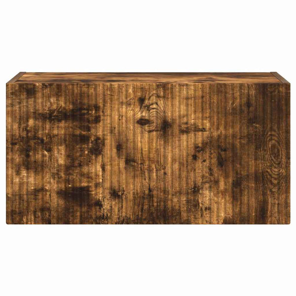 60 x 31 x 29.5 cm Savupähkinä TV-seinäkaappi Tekninen puu