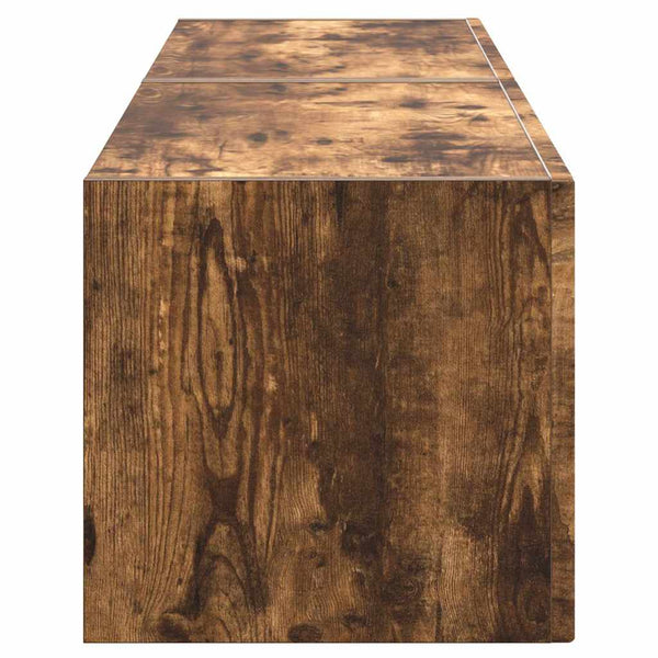 2 kpl TV-seinäkaappi Savupähkinä 60 x 31 x 29.5 cm Tekninen puu