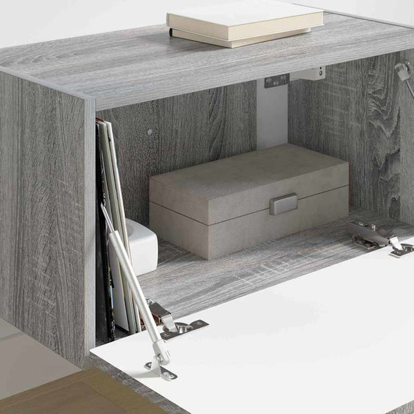 Sonoma TV-seinäkaappi Harmaa 60 x 31 x 29.5 cm Tekninen puu