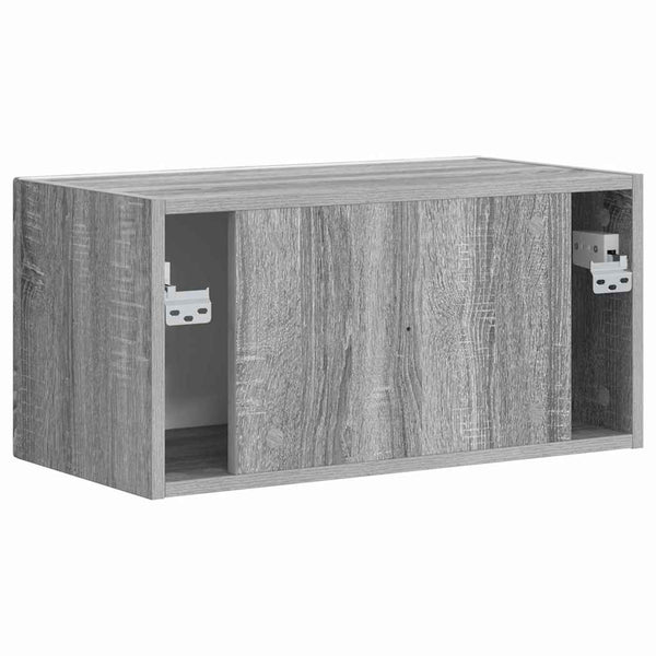 Sonoma TV-seinäkaappi Harmaa 60 x 31 x 29.5 cm Tekninen puu