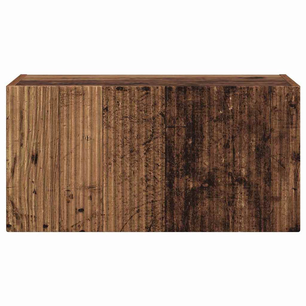 60 x 31 x 29.5 cm TV-seinäkaappi Vanha Puu Tekninen puu