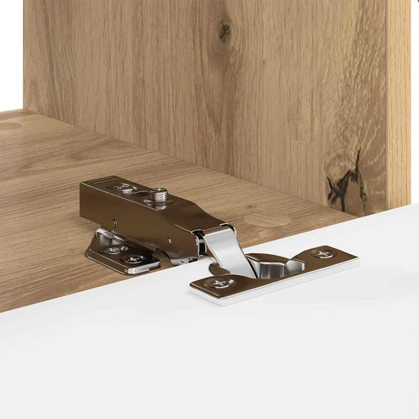TV-seinäkaappi 2 osaa 60 x 31 x 29.5 cm Taidekoivu Tekninen puu