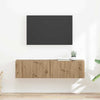 TV-seinäkaappi 2 osaa 60 x 31 x 29.5 cm Taidekoivu Tekninen puu